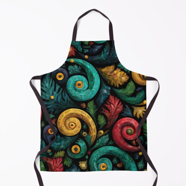 Item preview, New Zealand Māori Paua Pattern Koru Design 518 designed and sold by GrinGalore.