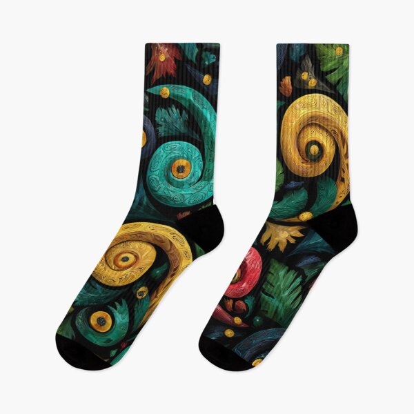 Item preview, New Zealand Māori Paua Pattern Koru Design 518 designed and sold by GrinGalore.