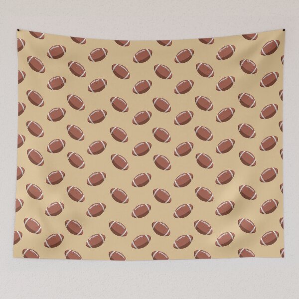 Item preview, Footballs on Peach Orange   designed and sold by KSimpson838.