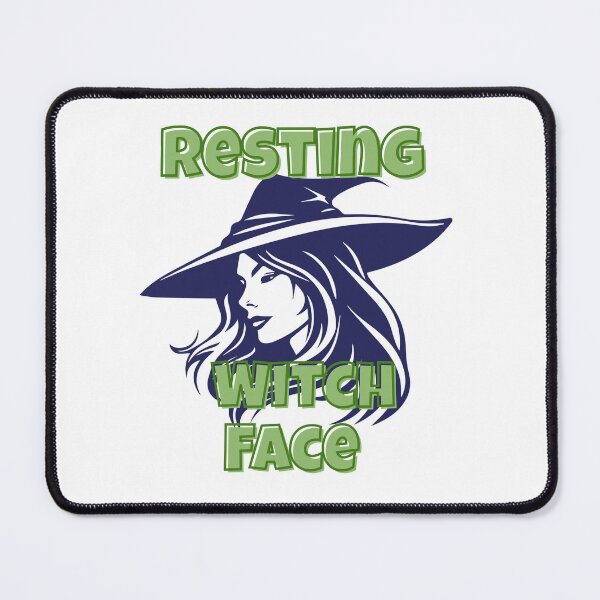 Item preview, Resting Witch Face – Funny Halloween Witch Design designed and sold by Kindloom.