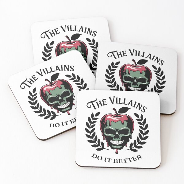 Item preview, Villains Social Club Poison Apple Skull Emblem, Vintage Tattoo Style designed and sold by NArtdesigns.