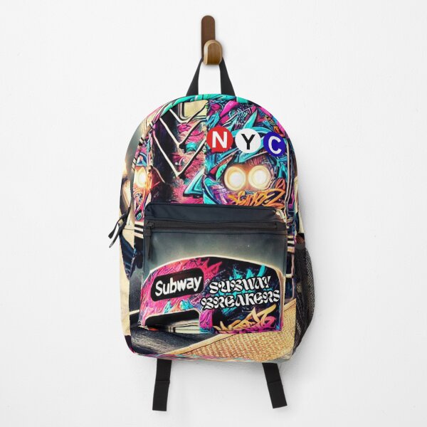 Item preview, Bronx Subway Graffiti | NYC Breakdance Streetwear Design designed and sold by Brian Gollob Creative Art.
