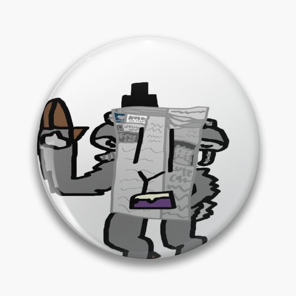 Item preview, token/catnews designed and sold by thatCerealBoxShop.