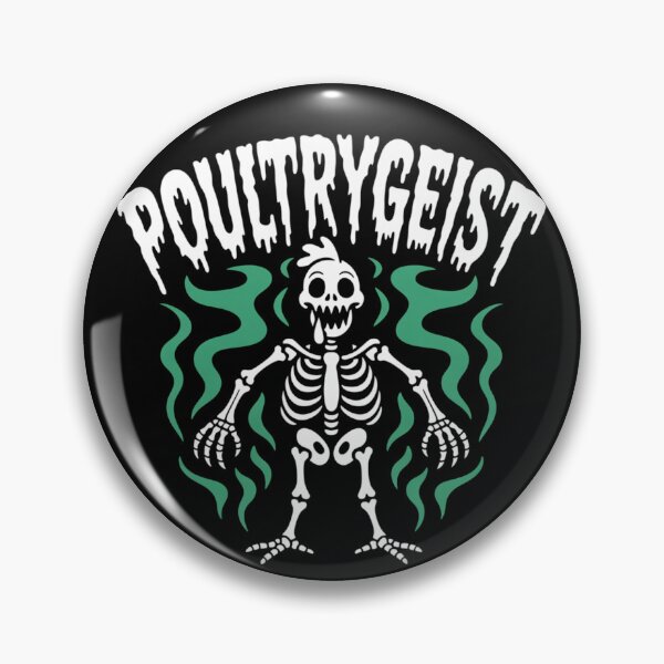 Item preview, Spooky Poultrygeist – Creepy Cute Chicken Ghost designed and sold by RDRdesign.