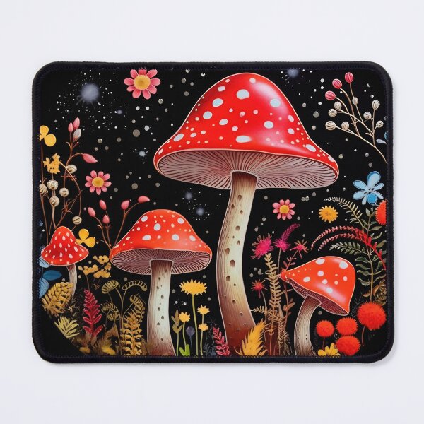 Item preview, Mystical forest mushrooms designed and sold by anytka.