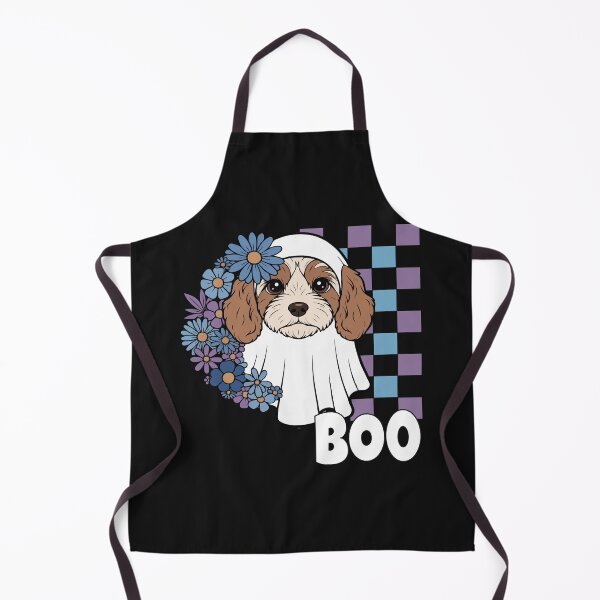 Item preview, Cockapoo Ghost Dog – Cute Halloween Boo designed and sold by The Real Life Symphony.