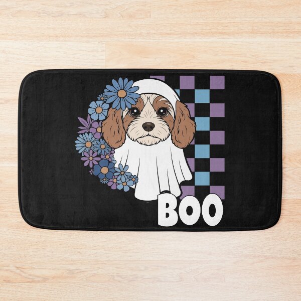 Item preview, Cockapoo Ghost Dog – Cute Halloween Boo designed and sold by The Real Life Symphony.