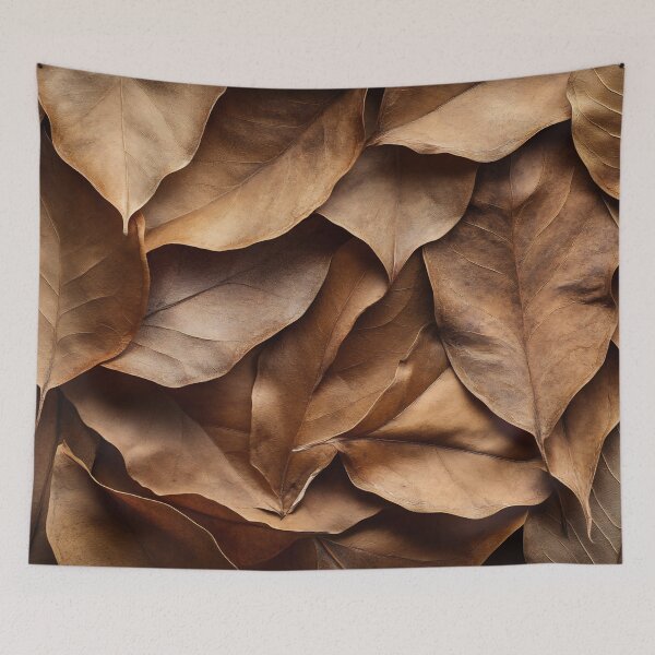 Item preview, Neatly arranged brown leaves designed and sold by anytka.