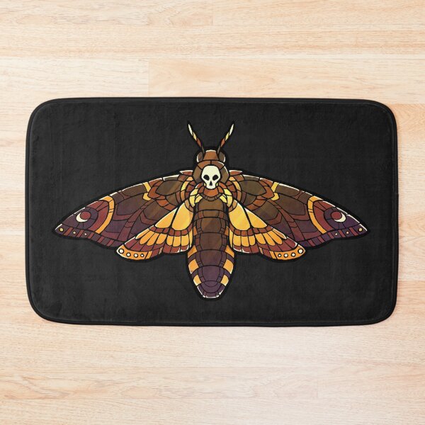 Item preview, Stained Glass Death's-Head Hawkmoth designed and sold by kaenith.
