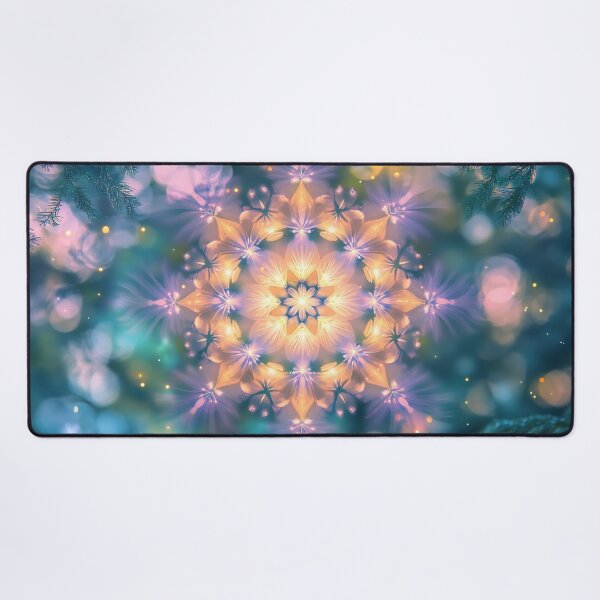 Item preview, Soft light floral mandala designed and sold by anytka.