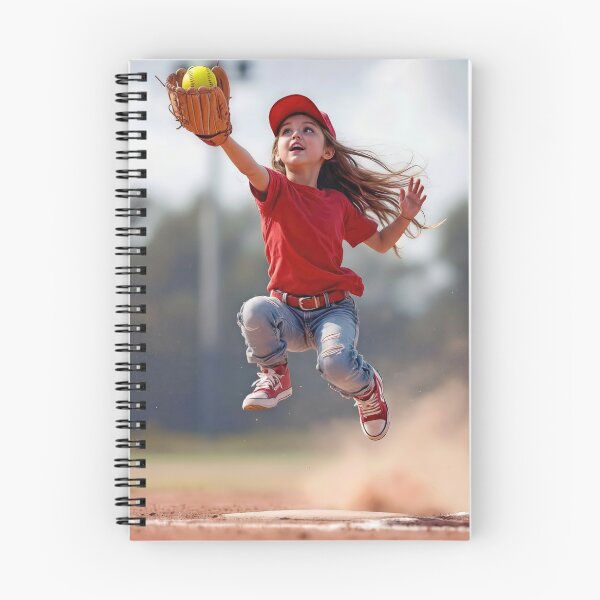 Item preview, Little Girl Reaching Up To Catch a Softball designed and sold by Maria Dryfhout.