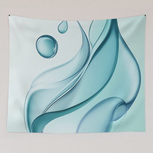 Item preview, Soft-colored fluid shapes designed and sold by anytka.