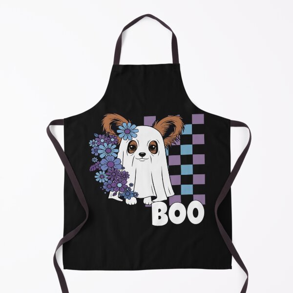 Item preview, Papillon Ghost Dog – Cute Halloween Boo designed and sold by The Real Life Symphony.
