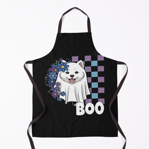 Item preview, Samoyed Ghost Dog – Cute Halloween Boo designed and sold by The Real Life Symphony.