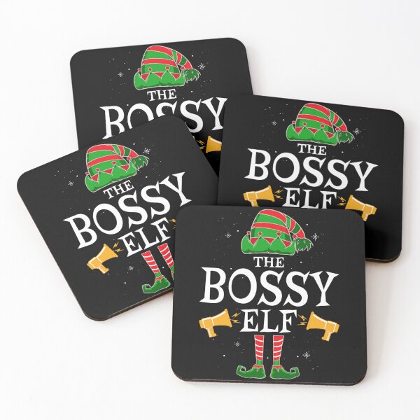 Item preview, The Bossy Elf Group Matching Family Christmas Holiday Funny designed and sold by louissha.