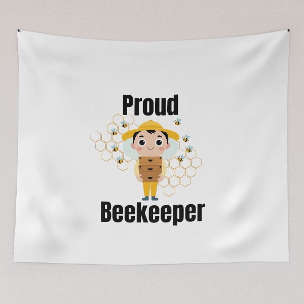 Item preview, Cute Beekeeper Kawaii Beekeeping Honey Bee Design designed and sold by luckyhue.