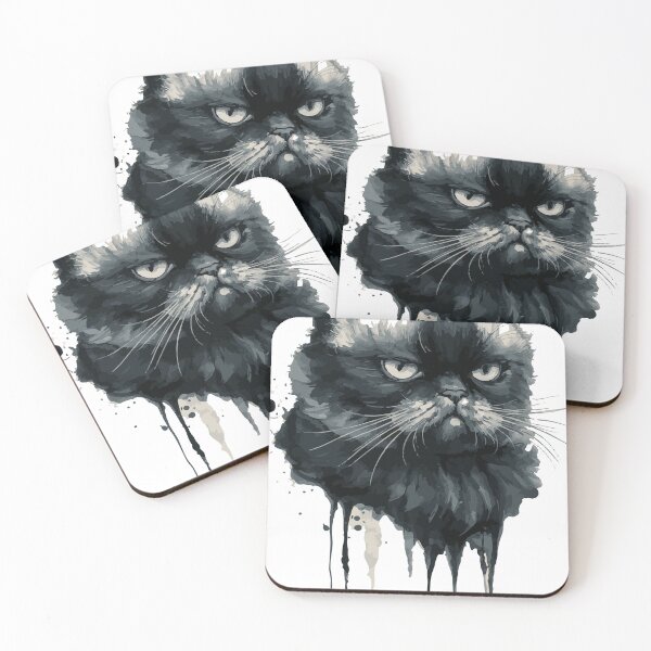 Item preview, Grumpy Cat Portrait designed and sold by NArtdesigns.