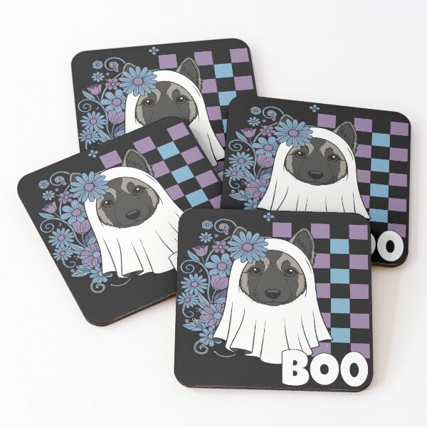 Item preview, Tervuren Ghost Dog – Cute Halloween Boo designed and sold by The Real Life Symphony.