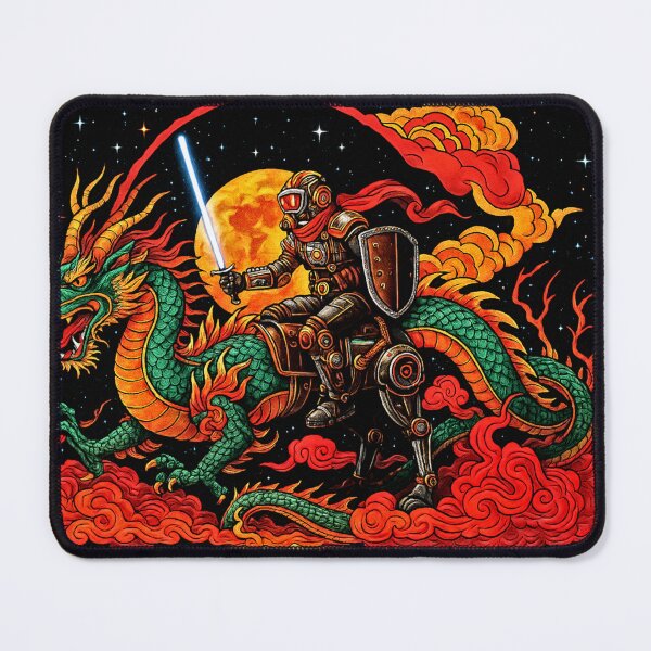 Item preview, Saint George Tamed the dragon steampunk Variation designed and sold by Helios Be. Lavsh.