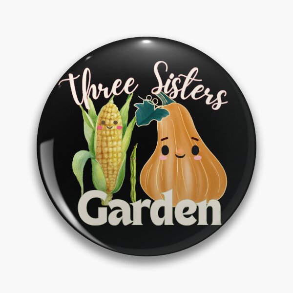 Item preview, Three Sisters Garden – Cute Corn, Beans & Squash Vegetable Art designed and sold by SunandShade.