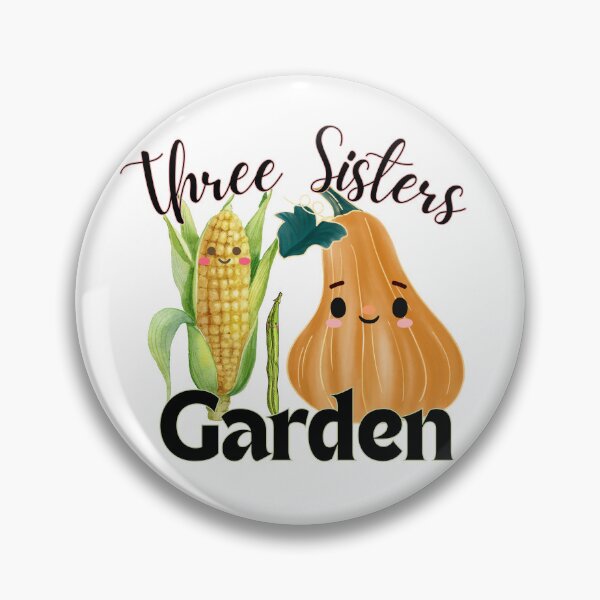 Item preview, Three Sisters Garden – Cute Corn, Beans & Squash Vegetable Art designed and sold by SunandShade.