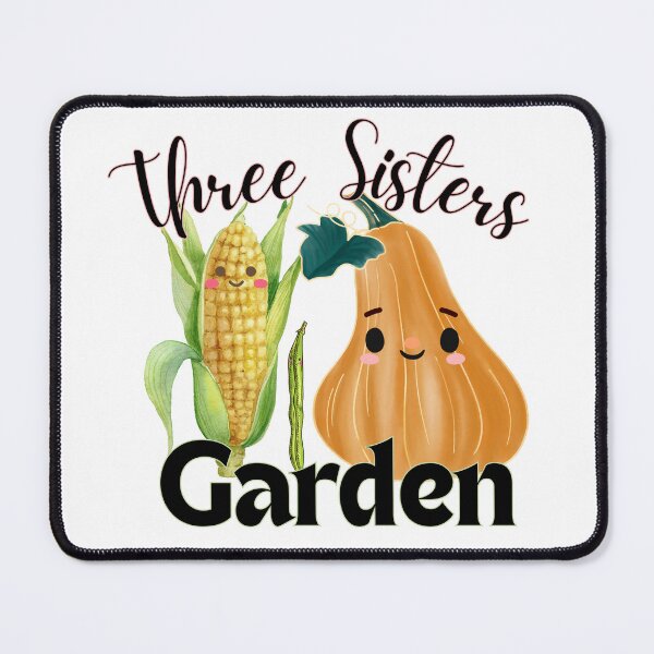 Item preview, Three Sisters Garden – Cute Corn, Beans & Squash Vegetable Art designed and sold by SunandShade.