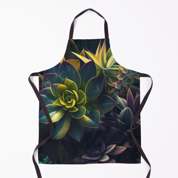 Item preview, Vibrant Succulent Arrangement on Dark Background designed and sold by Apex Designs.