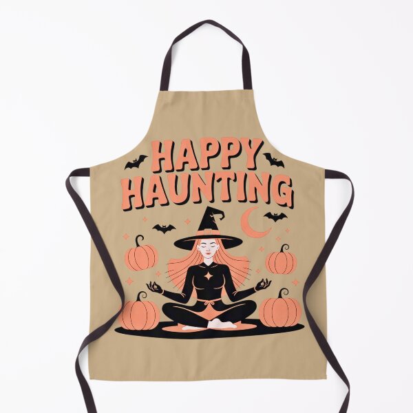 Artikelvorschau, Happy Haunting - Meditierende Hexe entworfen und verkauft von VibrArtco.