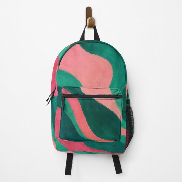 Item preview, Pink Green Wave Abstract designed and sold by NArtdesigns.