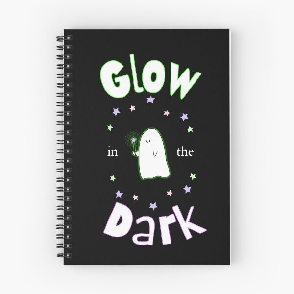 Item preview, Neon Glow Ghost & Stars – Cute Spooky Halloween Ghost designed and sold by SunandShade.