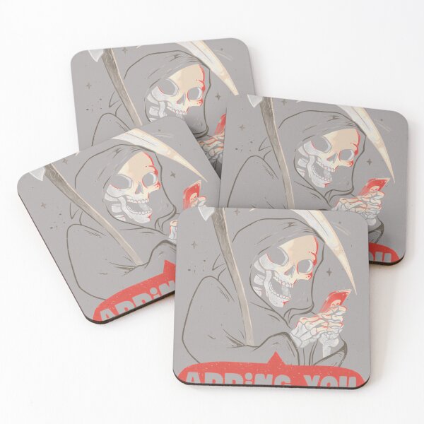 Item preview, Adding-You---Funny-Skull-Death-Gift designed and sold by BlakConsidine.