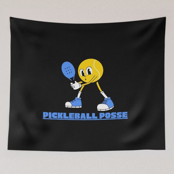 Artikelvorschau, Pickleball Posse – Lustiges Retro-Pickleball-Team-Shirt für Spieler und Fans entworfen und verkauft von Zohaa45.