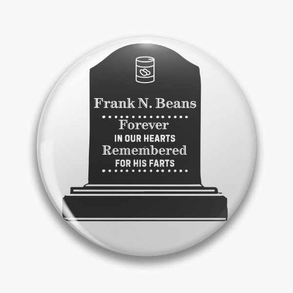 Item preview, Funny Grave Tombstone ‘Frank N. Beans’ – Dark Humor Farts designed and sold by SunandShade.