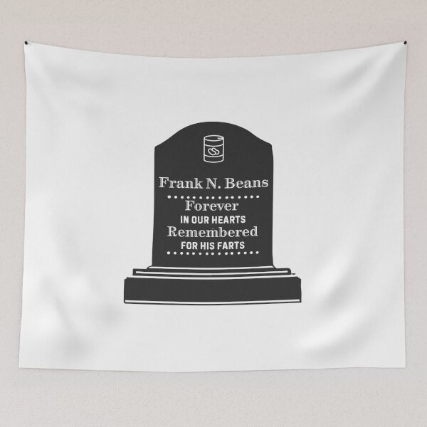 Item preview, Funny Grave Tombstone ‘Frank N. Beans’ – Dark Humor Farts designed and sold by SunandShade.