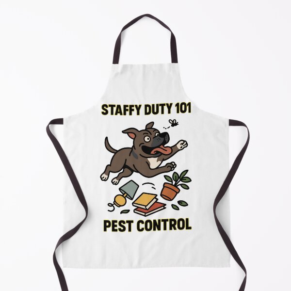 Item preview, Copy of Powered by Zoomies - Funny Staffy Dog Design designed and sold by BestFriendTees.