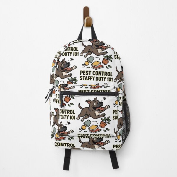 Item preview, Copy of Powered by Zoomies - Funny Staffy Dog Design designed and sold by BestFriendTees.