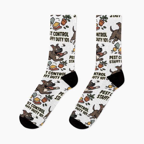 Item preview, Copy of Powered by Zoomies - Funny Staffy Dog Design designed and sold by BestFriendTees.