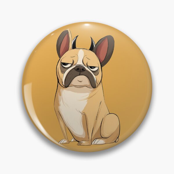 Item preview, Devil French Bulldog - Mischievous Frenchie designed and sold by purrfect pattern.