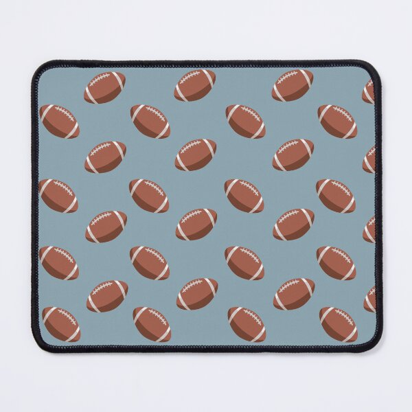 Item preview, Footballs on Light Stone Blue designed and sold by KSimpson838.