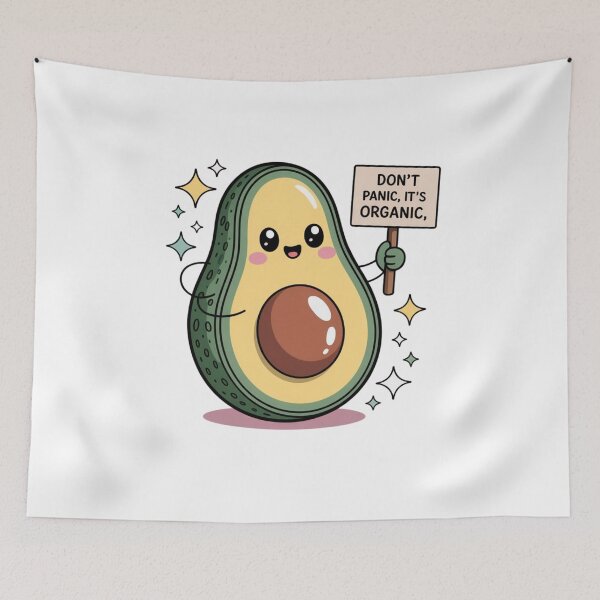 Item preview, Don't Panic, It's Organic designed and sold by Mateusz Majcherek.