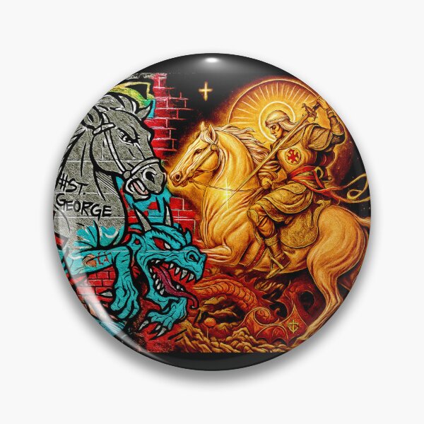Item preview, Saint George Killing the dragon variation #3 designed and sold by Helios Be. Lavsh.