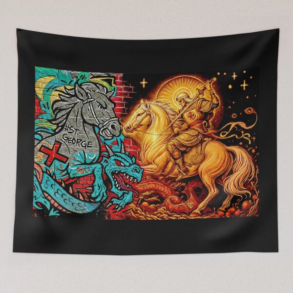 Item preview, Saint George Killing the dragon variation #3 designed and sold by Helios Be. Lavsh.