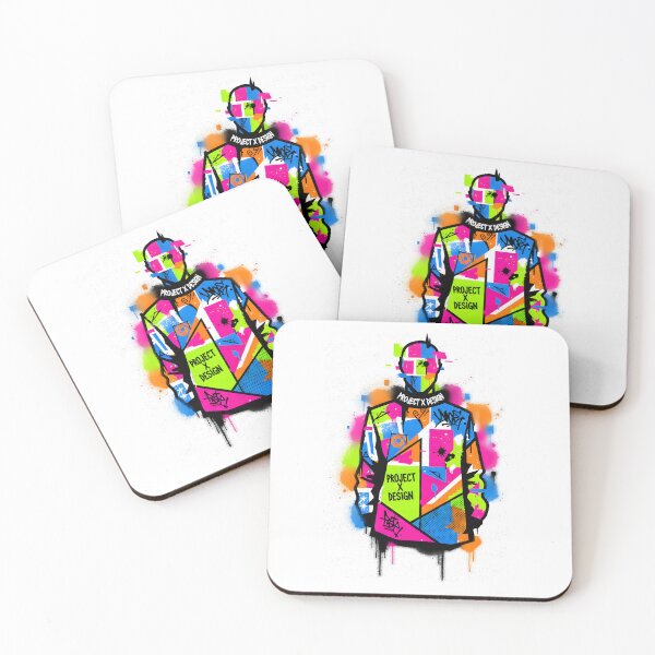 Item preview, Graffiti Glitch Streetwear Neon Spray Paint Cyberpunk designed and sold by Project X Design.