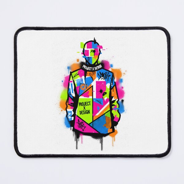 Item preview, Graffiti Glitch Streetwear Neon Spray Paint Cyberpunk designed and sold by Project X Design.