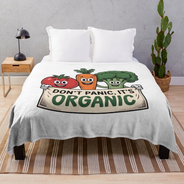 Item preview, Don't Panic, It's Organic designed and sold by Mateusz Majcherek.
