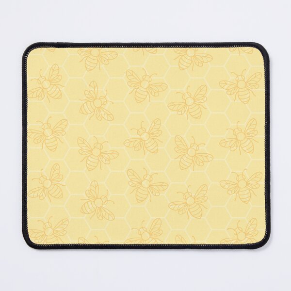 Item preview, Cute Yellow Honeybee Pattern designed and sold by imperiumpublicitario .