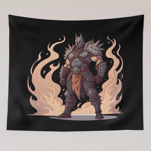 Item preview, Armored Warrior of Darkness designed and sold by Fadi Alyaldani.
