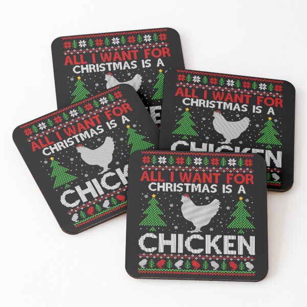 Item preview, Funny Chicken Lover Xmas Gift Chicken Ugly Christmas designed and sold by brntcoff1.
