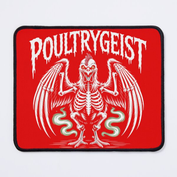 Item preview, Poultrygeist Pun – Horror Chicken Design designed and sold by RDRdesign.