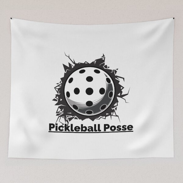 Artikelvorschau, Pickleball Posse – Lustiges Retro-Pickleball-Team-Shirt für Spieler und Fans entworfen und verkauft von Zohaa45.